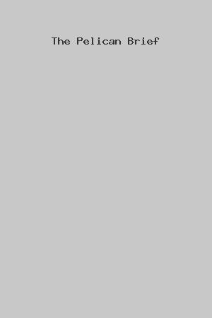 The Pelican Brief cover